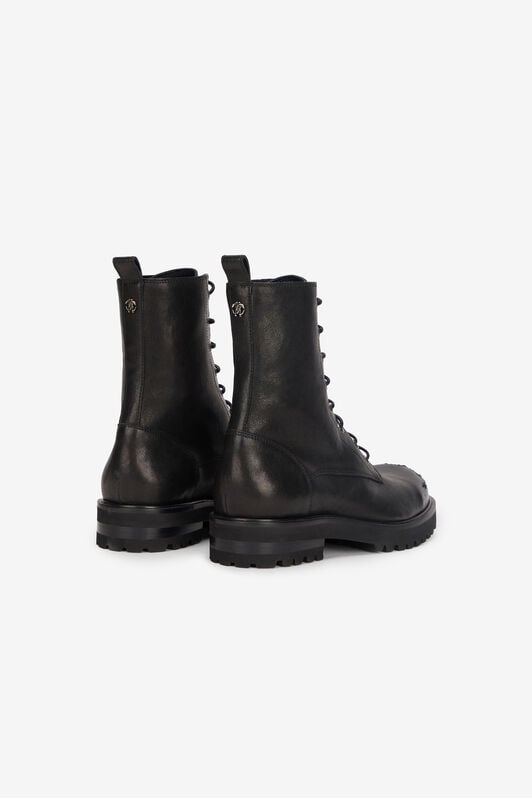 RC Used-Toe Combat Boots RC Used-Toe Combat Boots Black VKS015-PGB10