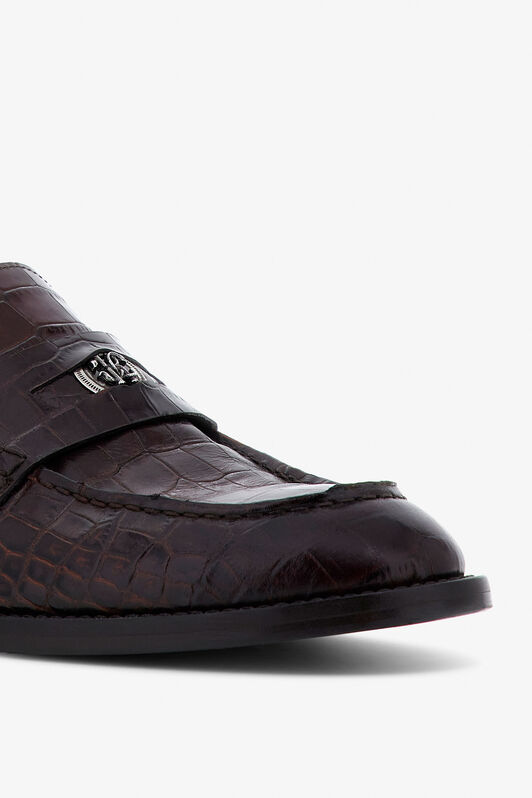 RC Leather Loafers Dark brown TRS021-PZA91