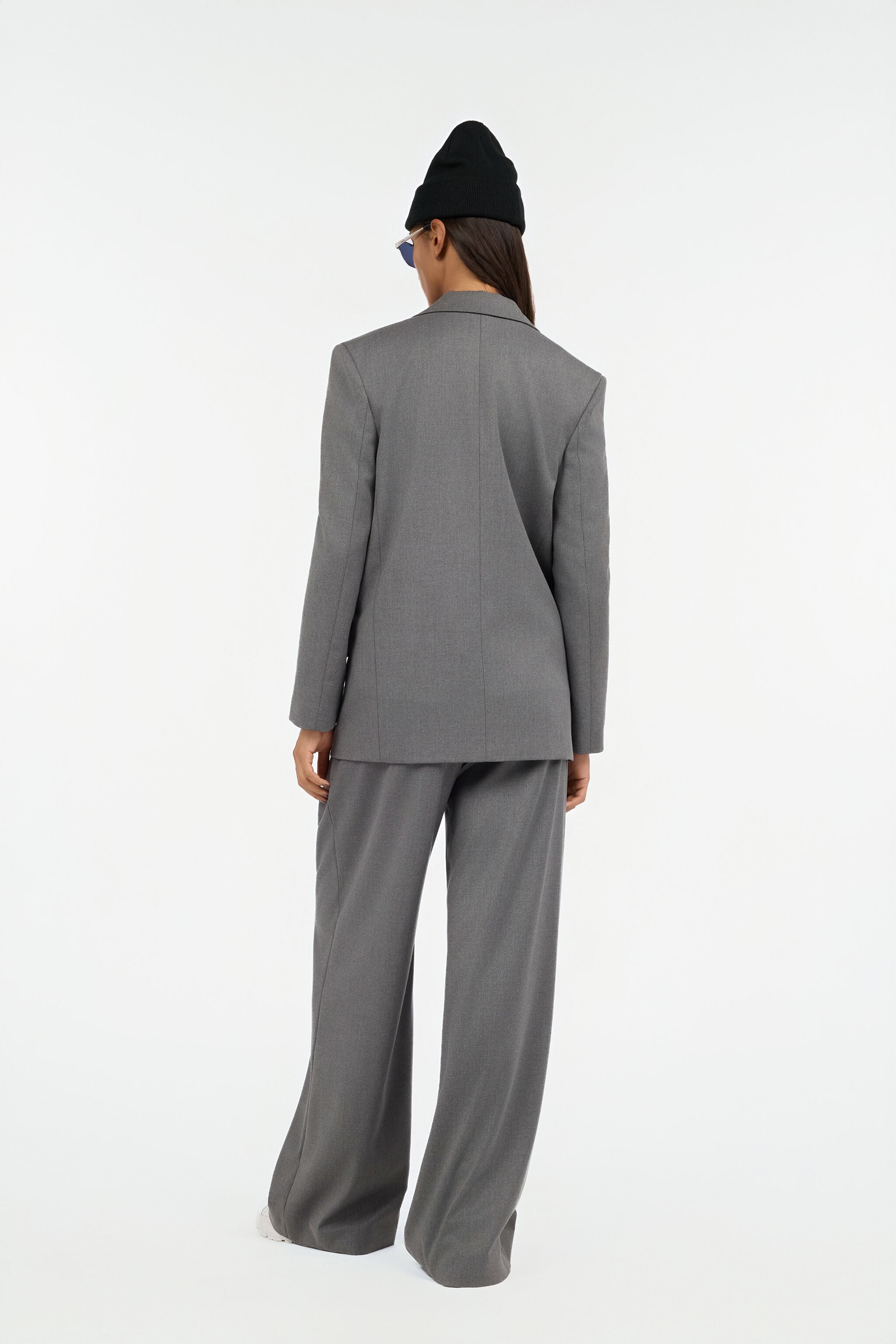 JC Blazer Gris Avec Boutons Dorés GRIGIO MELANGE VFT304-VF454