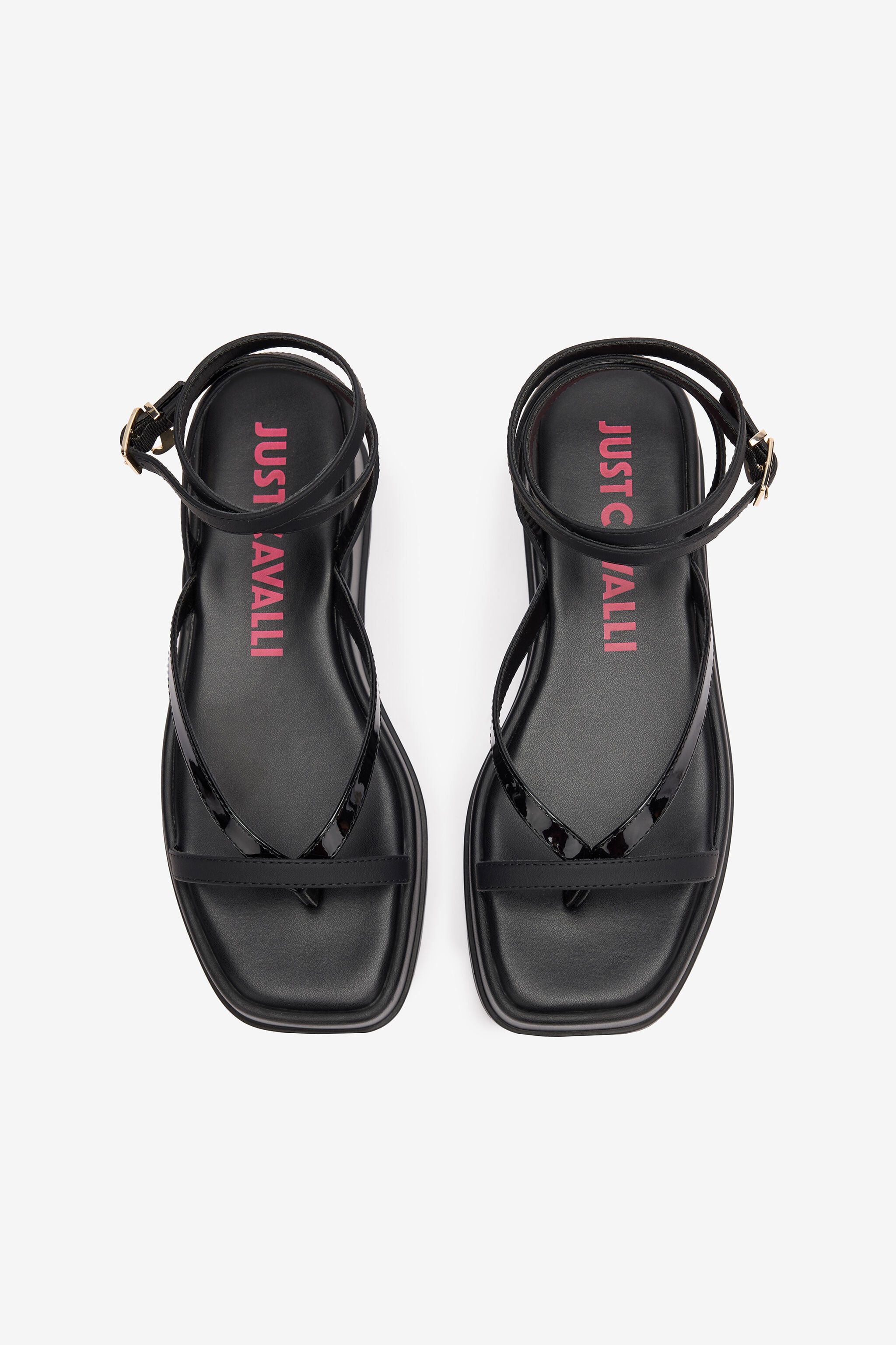 JC Flip-Flop Sandals With Platform And Strap JC Flip-Flop Sandals With Platform And Strap Black SFS162-SF499