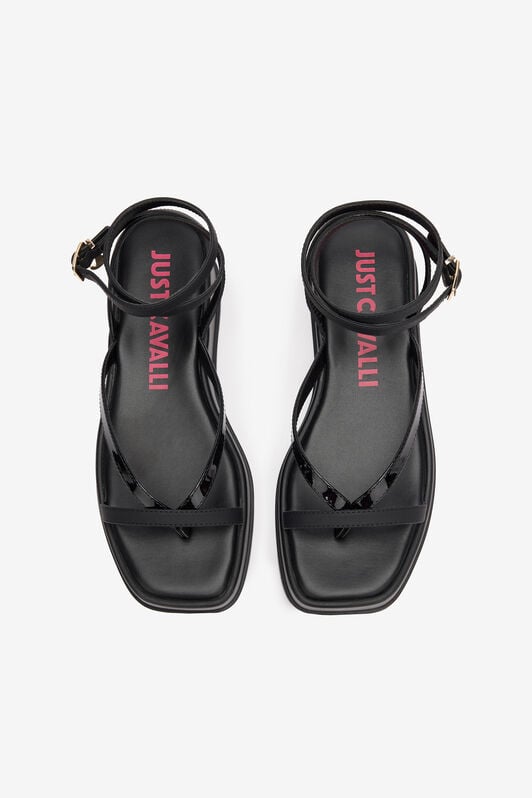 JC Flip-Flop Sandals With Platform And Strap JC Flip-Flop Sandals With Platform And Strap Black SFS162-SF499