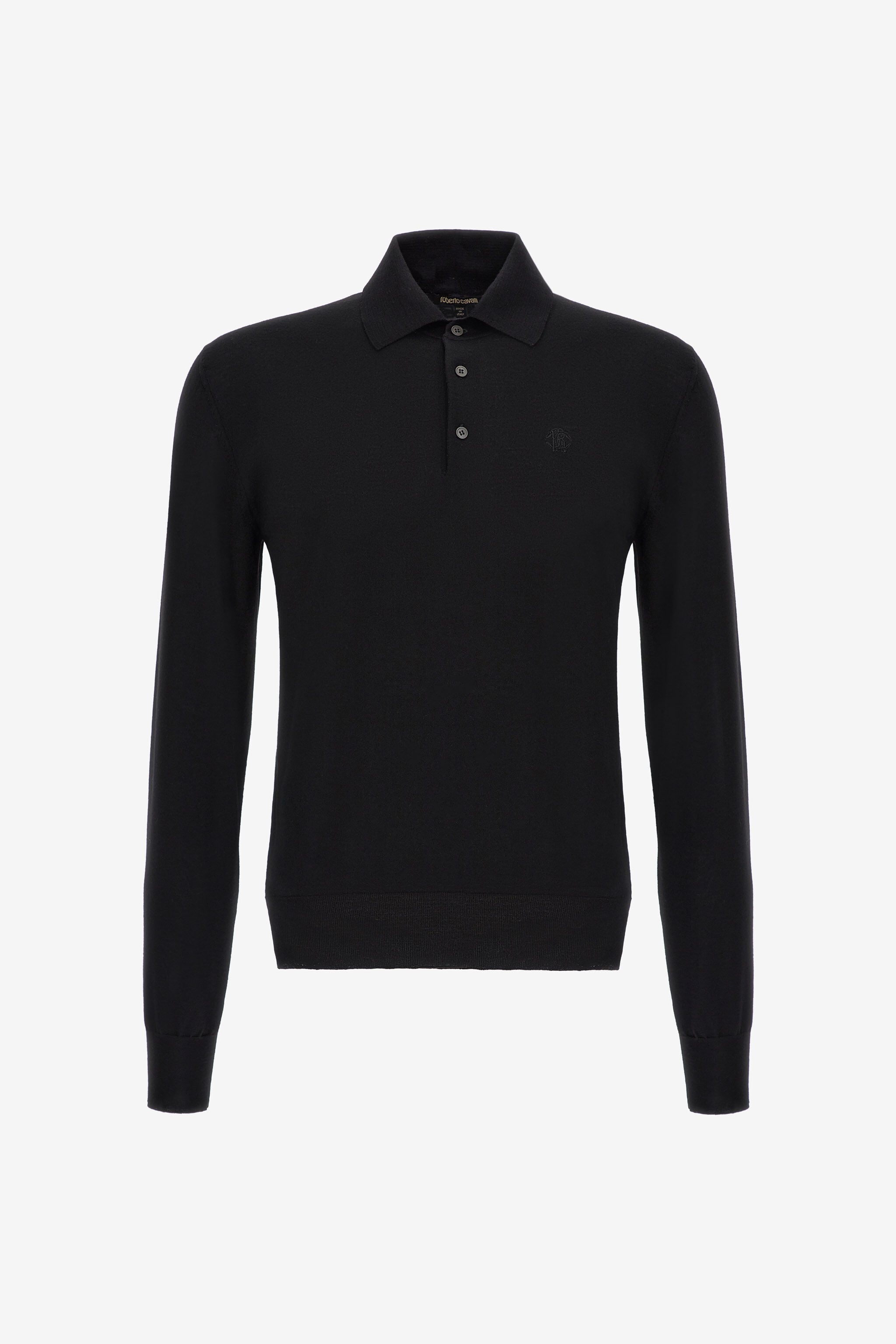 RC Long-sleeve polo shirt RC Long-sleeve polo shirt Black SRM618-MA015