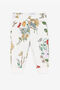 JU Sweathose aus Baumwolle mit Blumen-Print JU Sweathose aus Baumwolle mit Blumen-Print Weiß RJT20J-5OH89