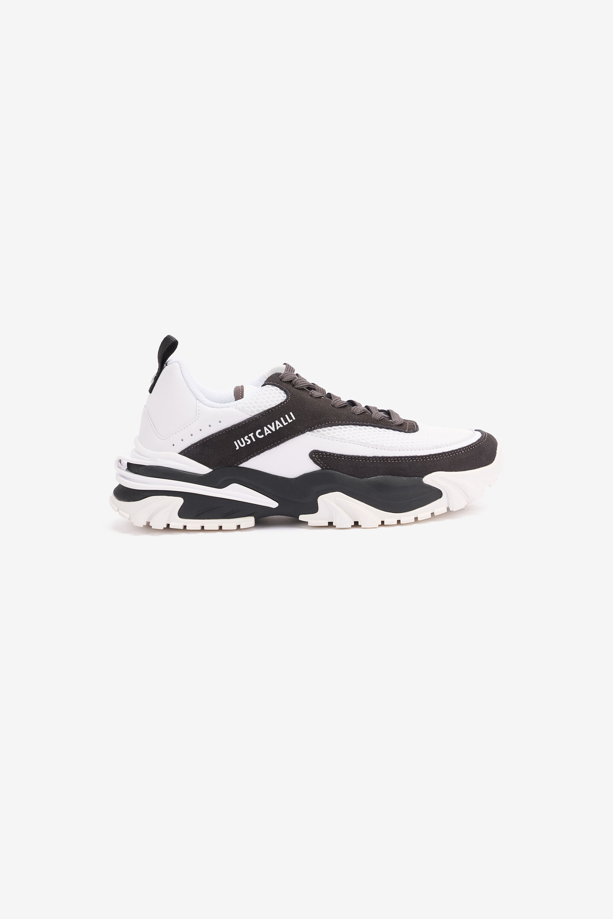 JC Sneakers Mit Einsätzen Und Logo JC Sneakers Mit Einsätzen Und Logo Schwarz/Weiß TFS029-TF262