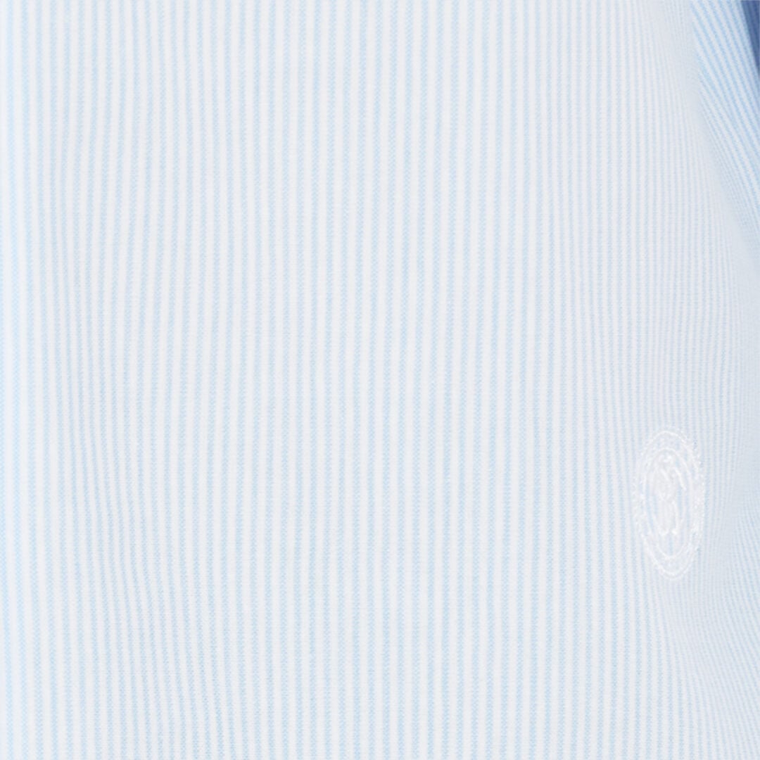 RC Hellblau Gestreiftes Hemd RC Hellblau Gestreiftes Hemd WHITE/LIGHT BLUE QOT70H-CE007