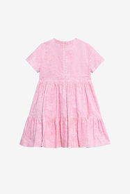 JU Printed cotton dress BABY ROSE VJT10I-3RP28