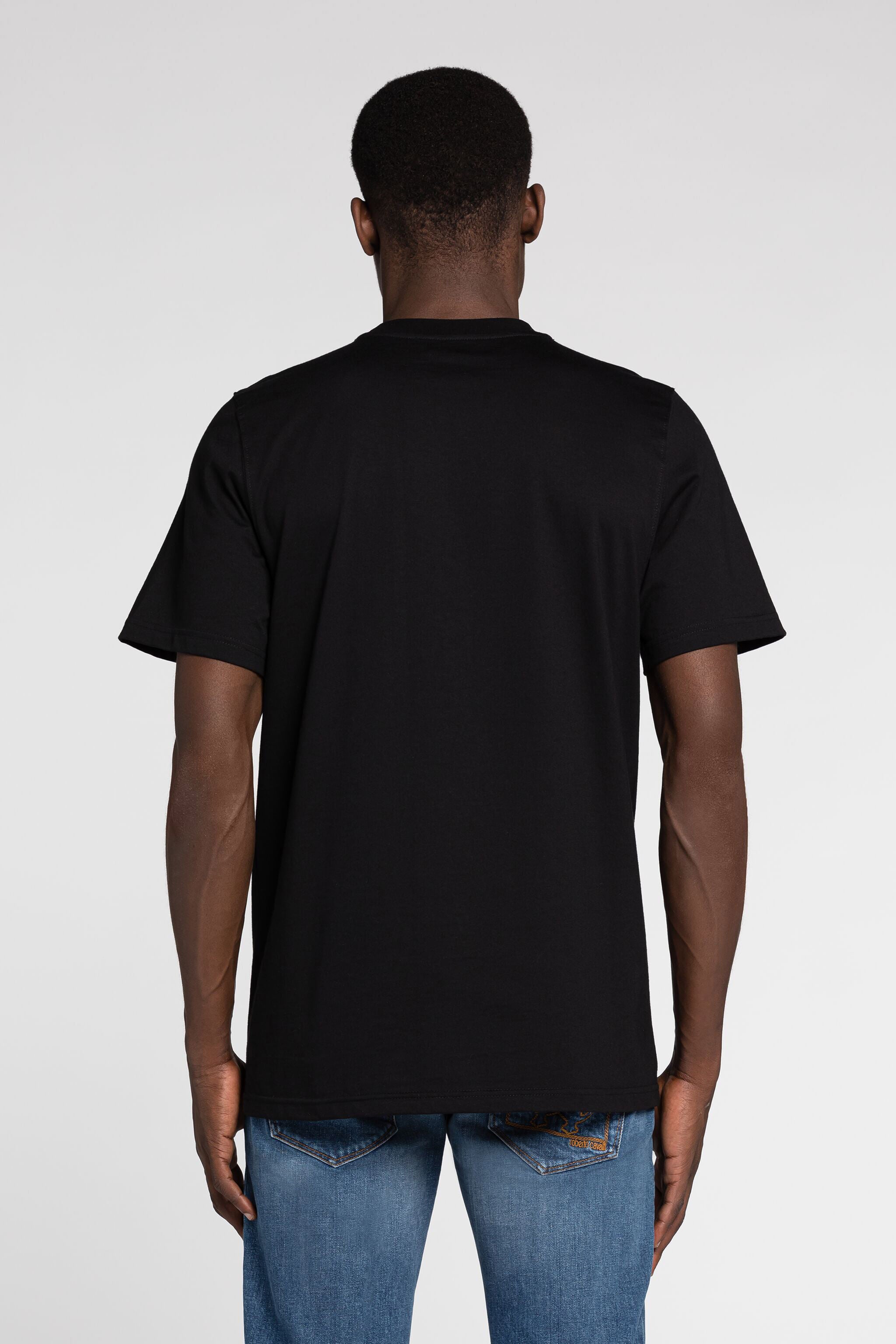 RC T-Shirt mit Logo-Print Schwarz RRT61N-JD060