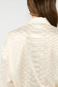 RC Camicia Con Stampa Serpentine WHITE WWT700-HES36