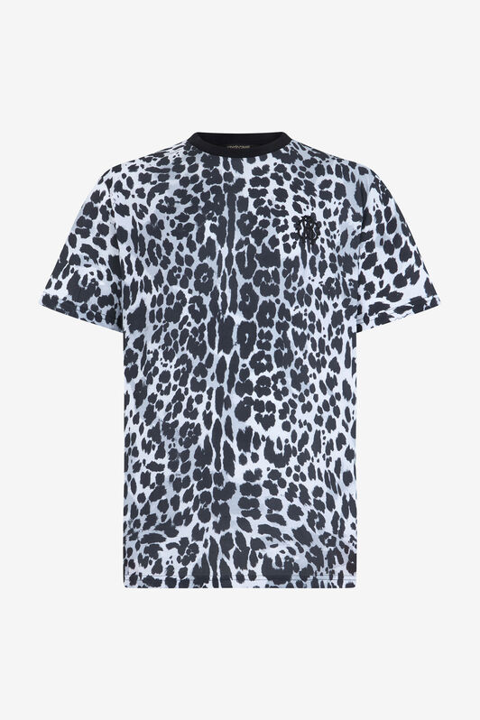 RC Jaguar Skin print T-shirt WHITE/BLACK OOT60J-JFO63