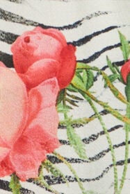 JU Pantalon À Imprimé Mini Zebra Et Roses MULTICOLOR ZEBRA ROS UJT23C-6DO47