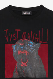 JC Black Panther Graphic Sweatshirt BLACK XFT66M-CF029
