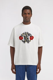 RC Camiseta con Monograma RC Blanco TRT62E-JD060