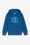 JU Sudadera de algodón con capucha y bordado Monograma RC JU Sudadera de algodón con capucha y bordado Monograma RC Azul RJT925-CF050