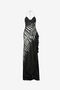 RC Long Dress With Zebra Print RC Long Dress With Zebra Print Black/White UKT107-4QN50