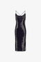 RC Robe Midi à Paillettes RC Robe Midi à Paillettes Noir TKR120-TR007