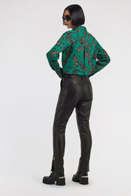 JC Pantaloni in pelle Just Cavalli Nero TFP005-TF110