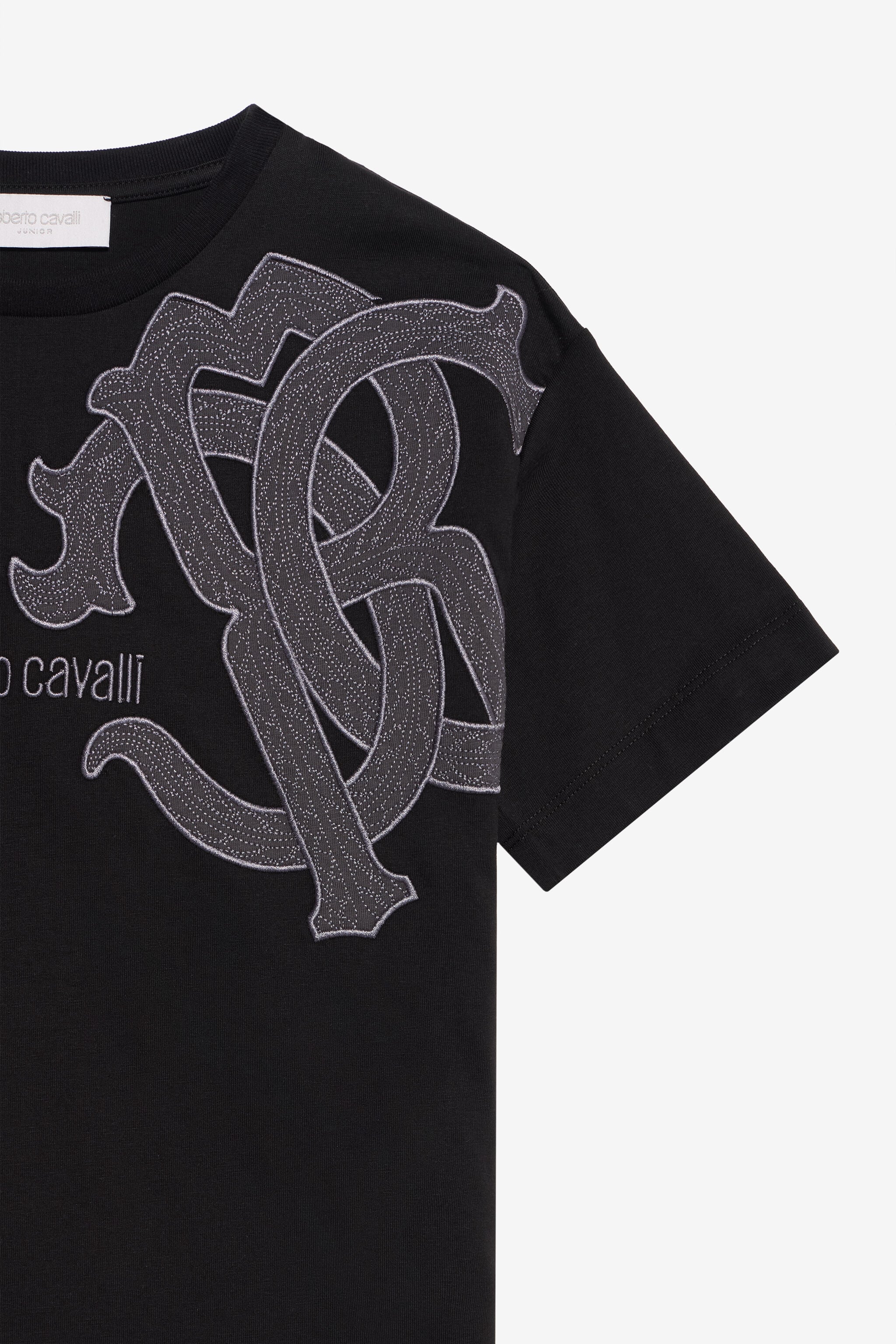 JU T-Shirt with Logo JU T-Shirt with Logo BLACK XJT62P-JD003