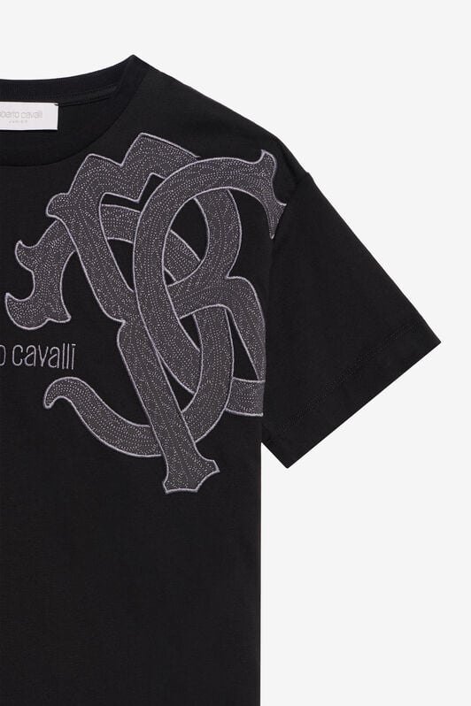 JU T-Shirt with Logo JU T-Shirt with Logo BLACK XJT62P-JD003