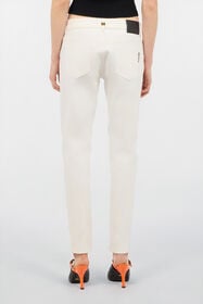 JC Pantaloni A Gamba Dritta Bianco UFJ009-UF136