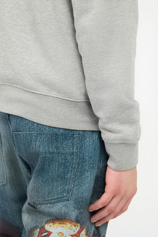 RC Sweatshirt gris avec logo GREY POT66A-CF052