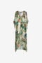 RC Jungle Print Kaftan In Silk RC Jungle Print Kaftan In Silk Green SYW051-CTI88