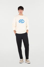 RC Sweatshirt Mit Monogramm NATURAL VRT68A-CF050