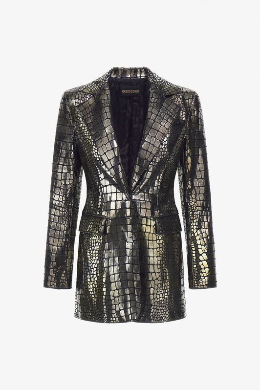 RC Crocodile Effect Blazer Silver TKP400-PN003