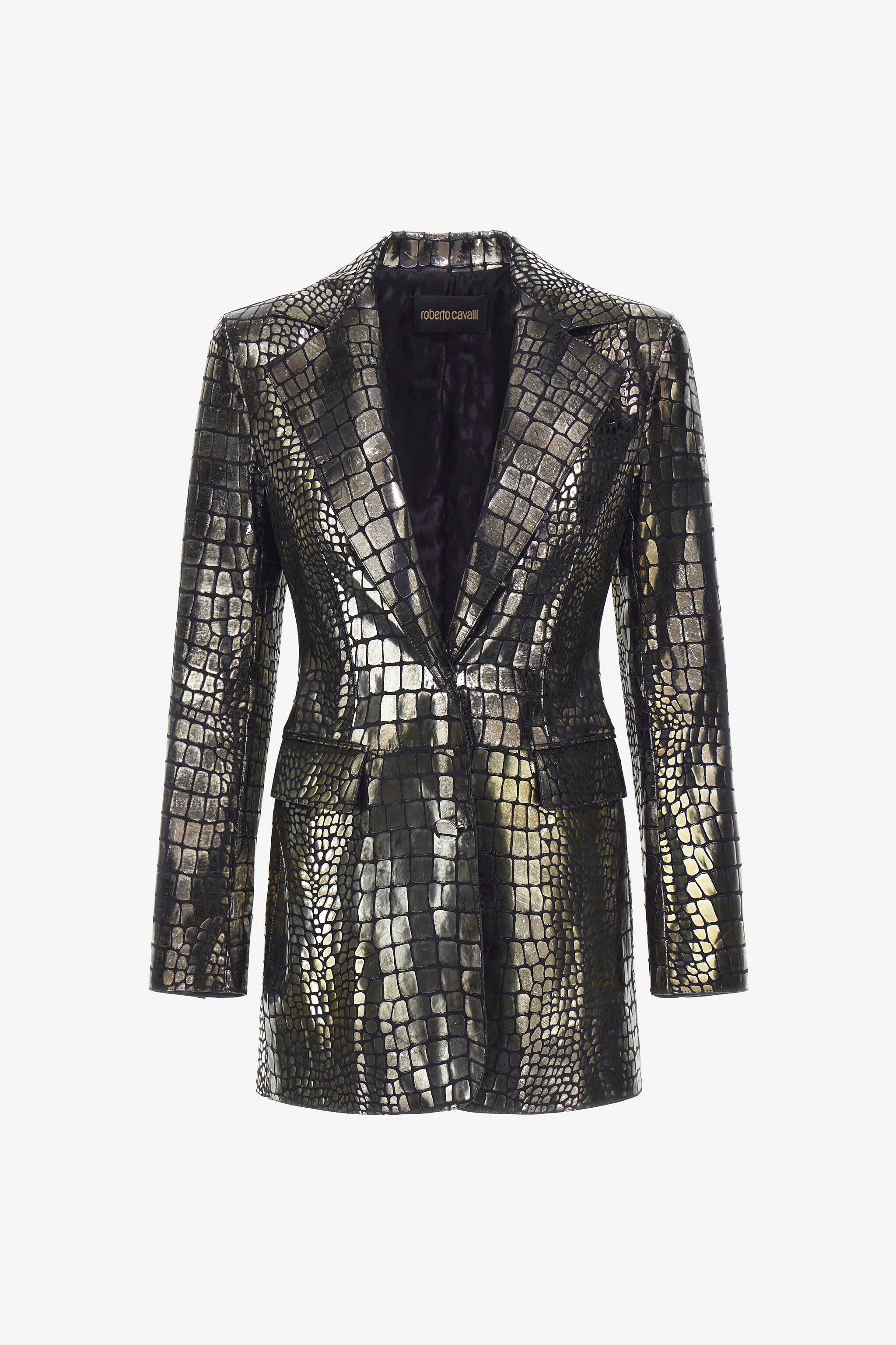 RC Crocodile Effect Blazer Silver TKP400-PN003