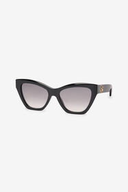 RC Gafas De Sol Ojo De Gato Monograma RC Negro SALD44-ID155