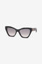 RC Sonnenbrille Cat-Eye Monogramm RC Schwarz SALD44-ID155