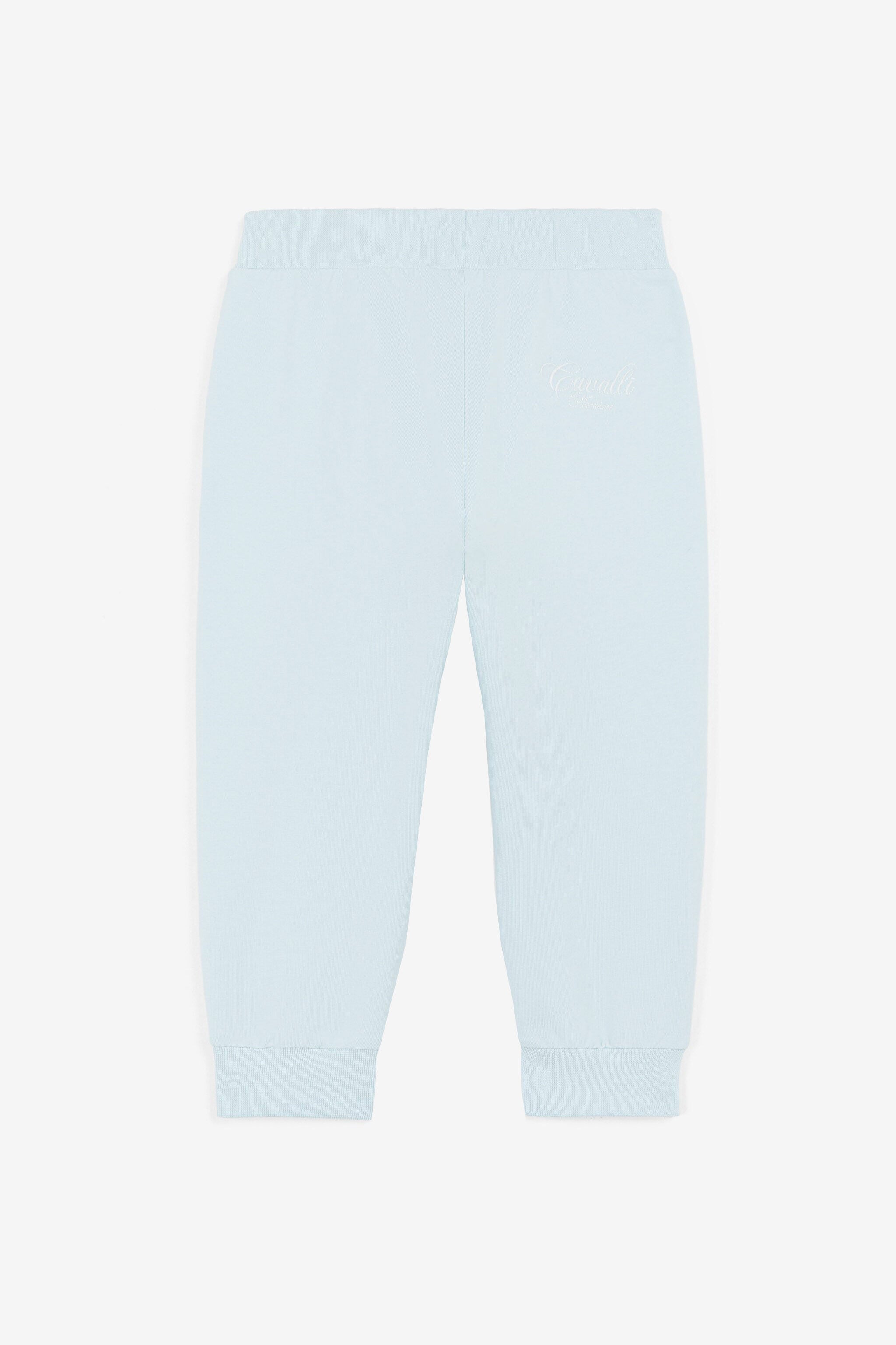 JU Logo-Embroidered Sweatpants JU Logo-Embroidered Sweatpants Light blue OJT20Z-ISA2J