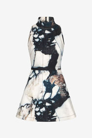 RC Minivestido Con Estampado Marble Negro/Blanco TWT130-9MN18