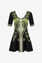 RC Lemon print knit dress RC Lemon print knit dress Schwarz SKM113-MI150