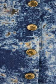 RC Denim Jacket With Discoloration BLU SCURO VKJ450-VT012