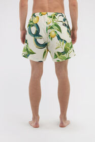 RC Swim shorts with Lemon print Elfenbein SYH00A-5RF75