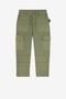 JU Pantalon cargo en coton à logo imprimé JU Pantalon cargo en coton à logo imprimé Vert foncé QJT232-CE035