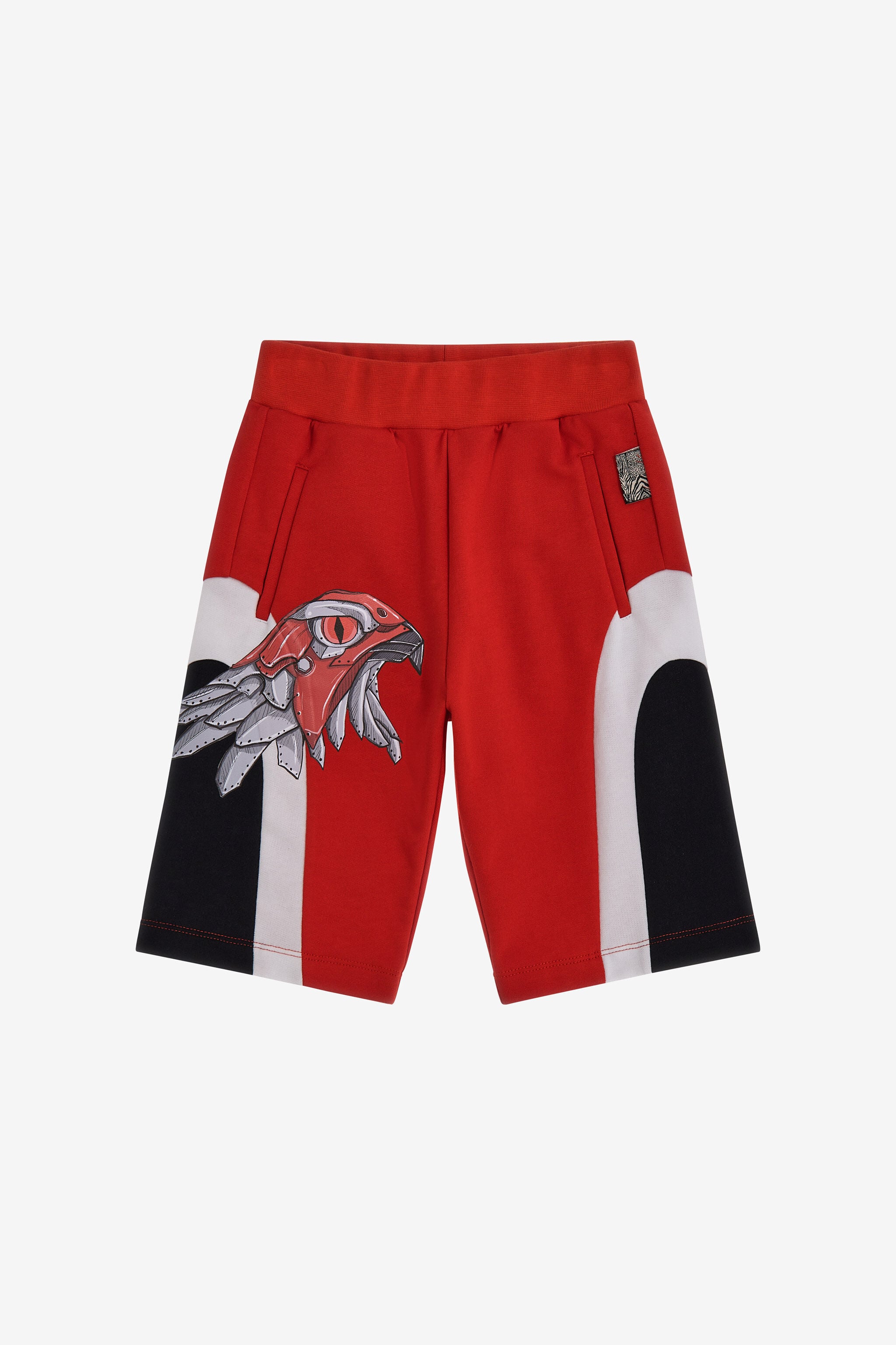 JU Bold Eagle Shorts JU Bold Eagle Shorts Red SJT235-CF050