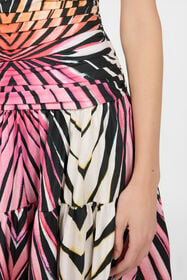 RC Ray Of Paradise Print Midi Dress CORAL XKT130-3AM33