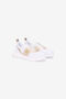 RC White Running Shoes With Gold Monogram RC RC White Running Shoes With Gold Monogram RC MILKY WHITE/SILVER QOS01H-PZO15