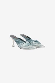 RC Mules With Knotted Detail RC Mules With Knotted Detail Blue UKS009-SMC77