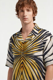 RC Ray of Gold print T-shirt Gold TRT760-3HM68