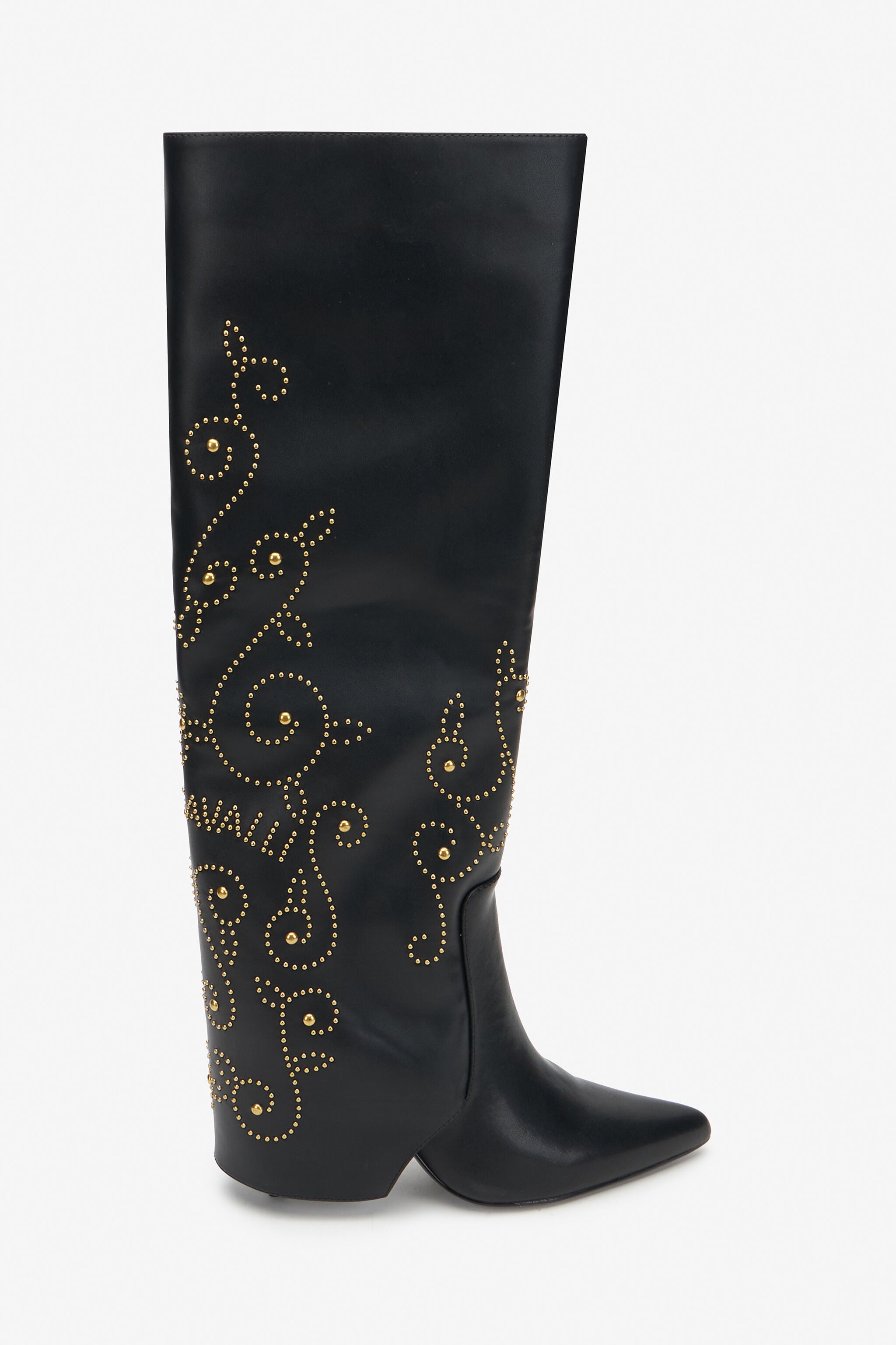 JC Black Studded Boots JC Black Studded Boots BLACK VFS092-VF620