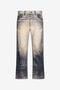 RC Jean Pantalon À Effet Délavé RC Jean Pantalon À Effet Délavé Bleu foncé UMJ216-4NO91