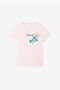 JU T-Shirt mit Logo-Stickerei JU T-Shirt mit Logo-Stickerei Rosa RJT640-JD001