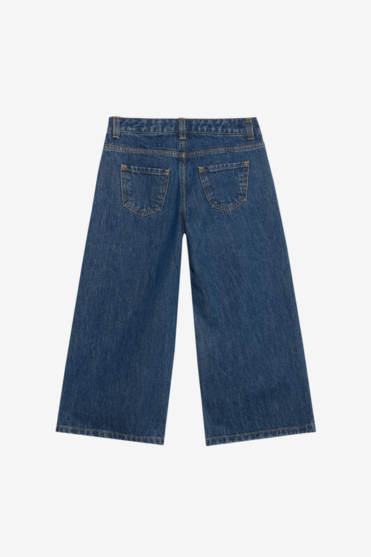 JU Denim-Hose mit Strassbesatz JU Denim-Hose mit Strassbesatz DENIM XJJ20I-DS010