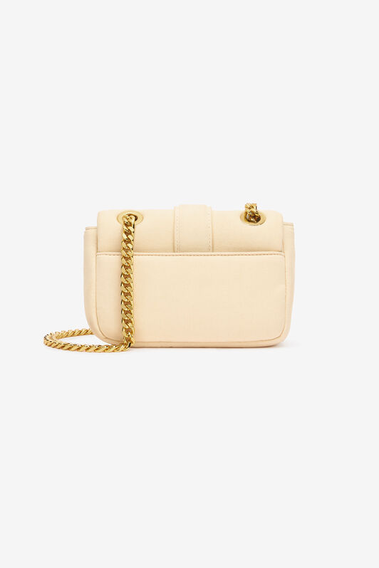 JC Small Crossbody Bag With Mirror Snake Ivory UFB056-UF425