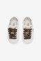 JU Sneakers With Jaguar Skin Details JU Sneakers With Jaguar Skin Details WHITE/JAGUAR TJS02D-PZJ02