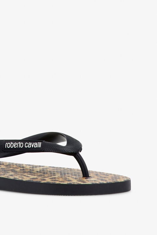 RC Leopard Flip Flops RC Leopard Flip Flops Brown SKS029-ABL65