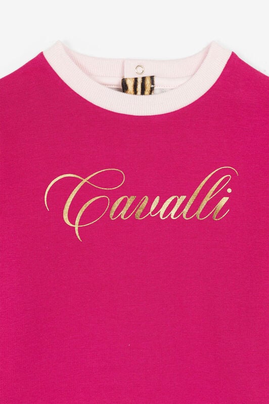 JU Felpa con stampa JU Felpa con stampa Fucsia PJT904-5OE27