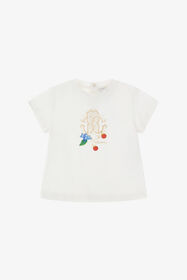 JU Signature T-Shirt White TJT605-JD001